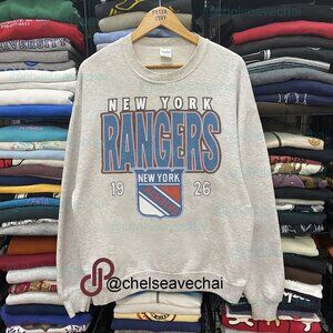 Vintage New York Rangers Hockey Sweatshirt, Retro NHL Rangers Unisex Shirt Tee